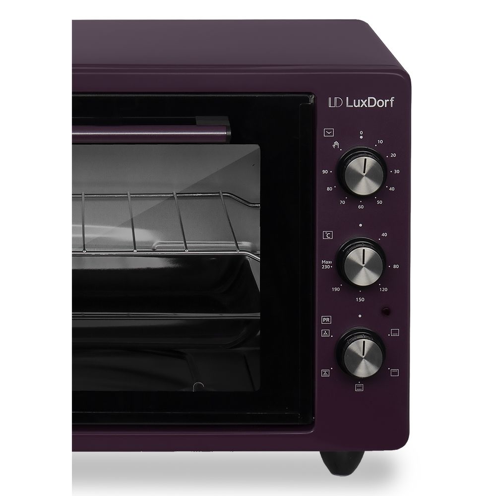 Мини-печь LuxDorf G4265 Hitze объем 42 л, 5 функций + конвекция, решетка и противень в комплекте