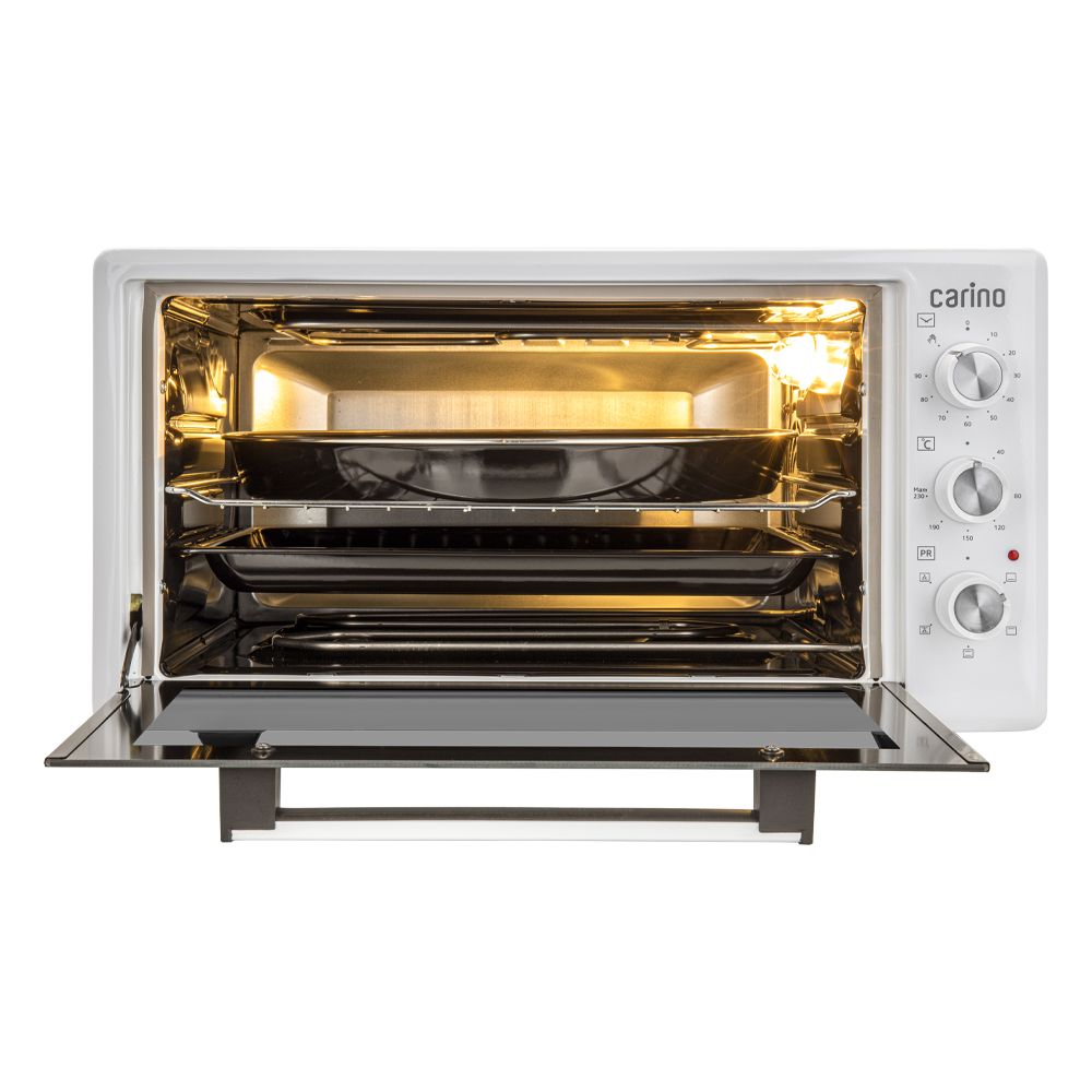 Мини-печь CARINO CM4502, 5 режимов, 1400 Вт, 45л, цвет белый