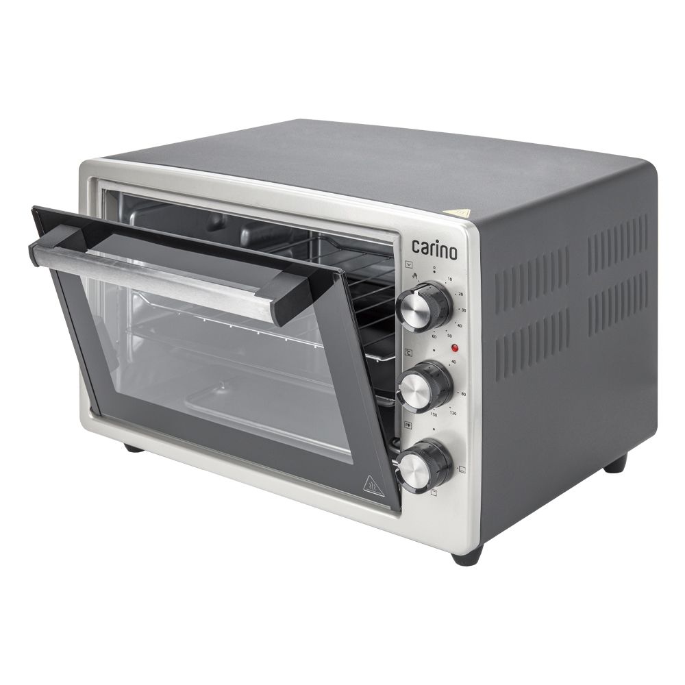 Мини-печь CARINO CM3428, 3 режима, 1300Вт, 34л, цвет серый