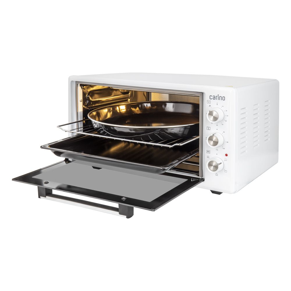 Мини-печь CARINO CM4502, 5 режимов, 1400 Вт, 45л, цвет белый