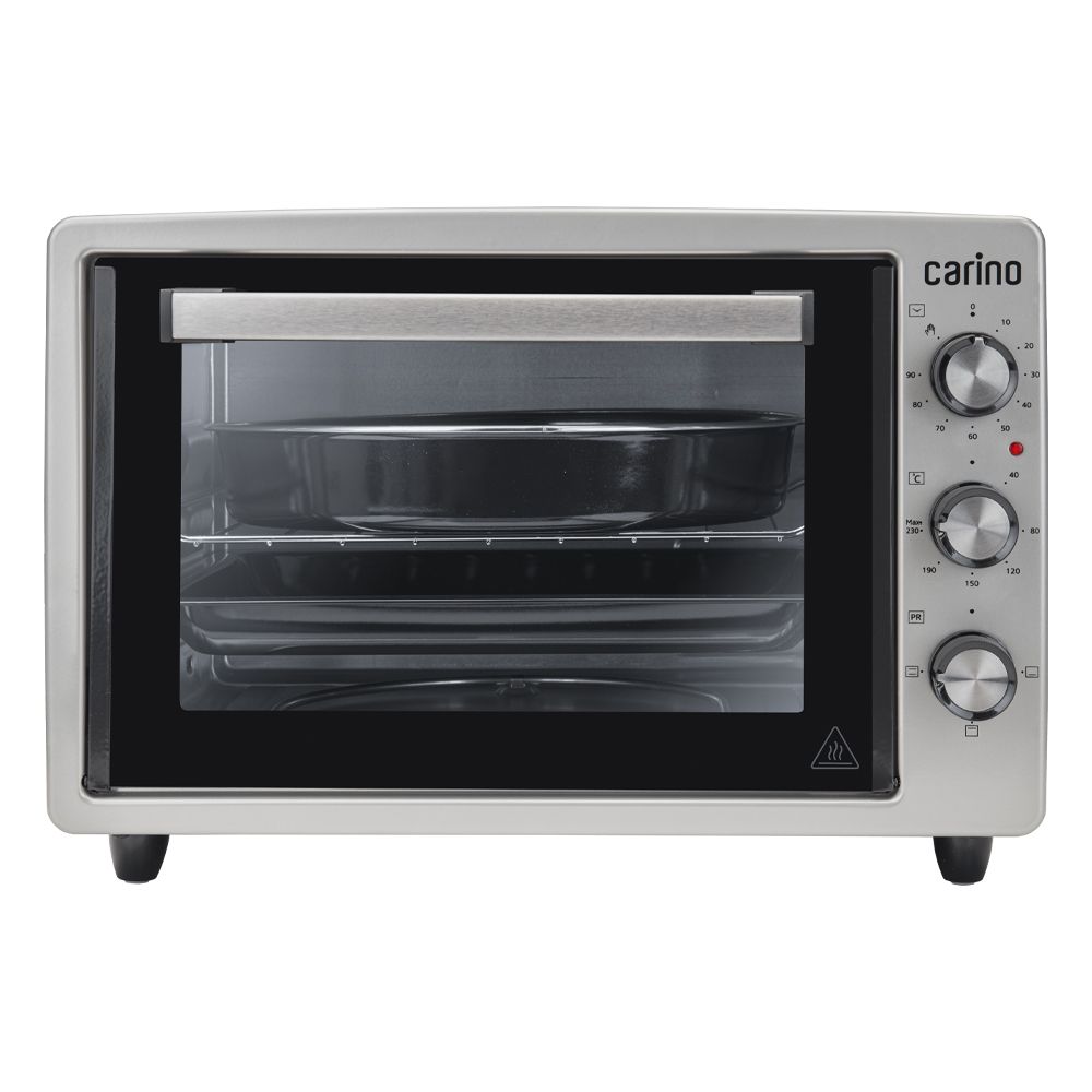Мини-печь CARINO CM3428, 3 режима, 1300Вт, 34л, цвет серый