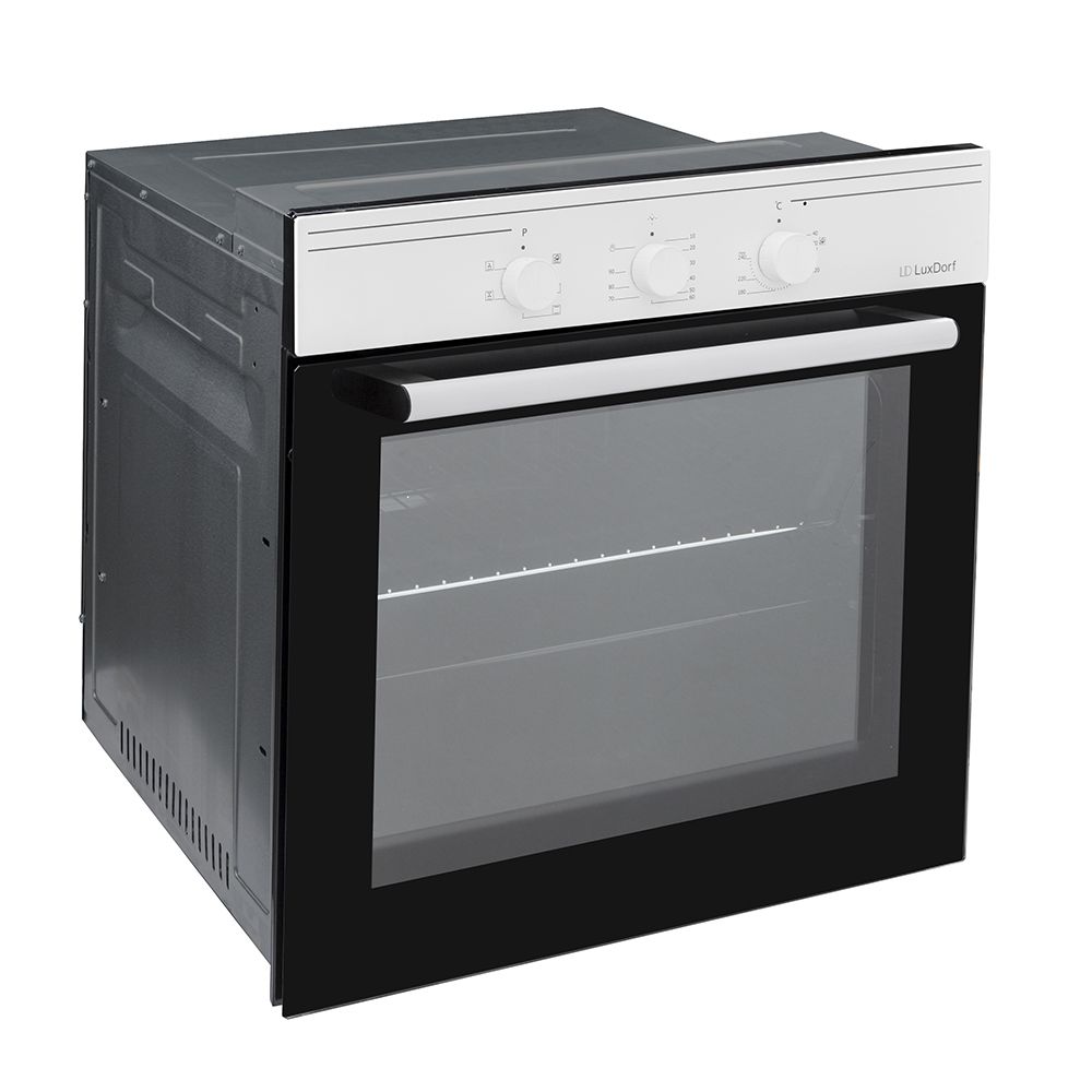 Встраиваемый духовой шкаф LuxDorf B6EW16050, 58 л, 5 режимов+конвекция, цифровой таймер, решетка и противень в комплекте