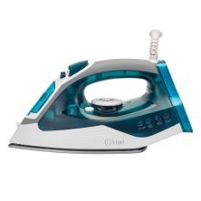 Утюг с отпаривателем, керамической подошвой и функцией самоочистки KIWI KSI-6319G мощность 2000 Вт