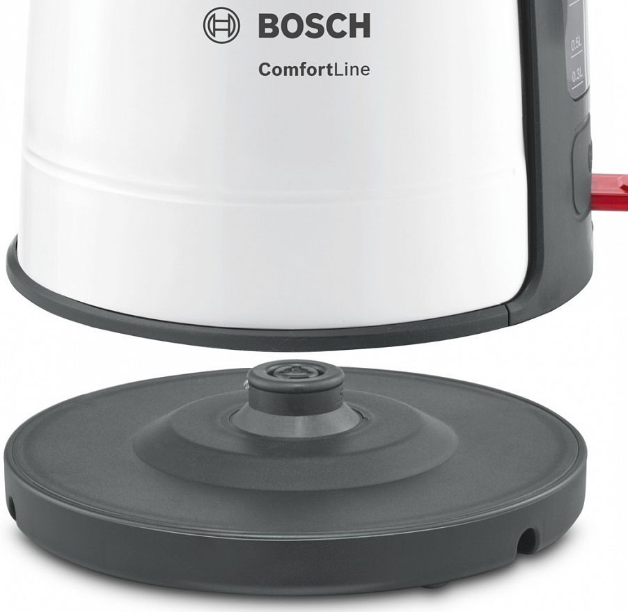 Электрочайник Bosch TWK6A011, объем 1.7 литра, фильтр в носике