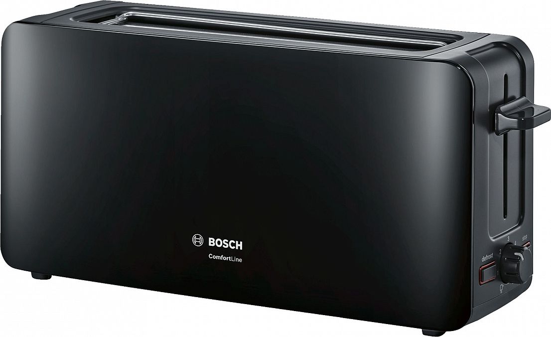 Тостер Bosch TAT6A003, 1 отделение, 6 ступеней обжарки, функции разморозки и подогрева