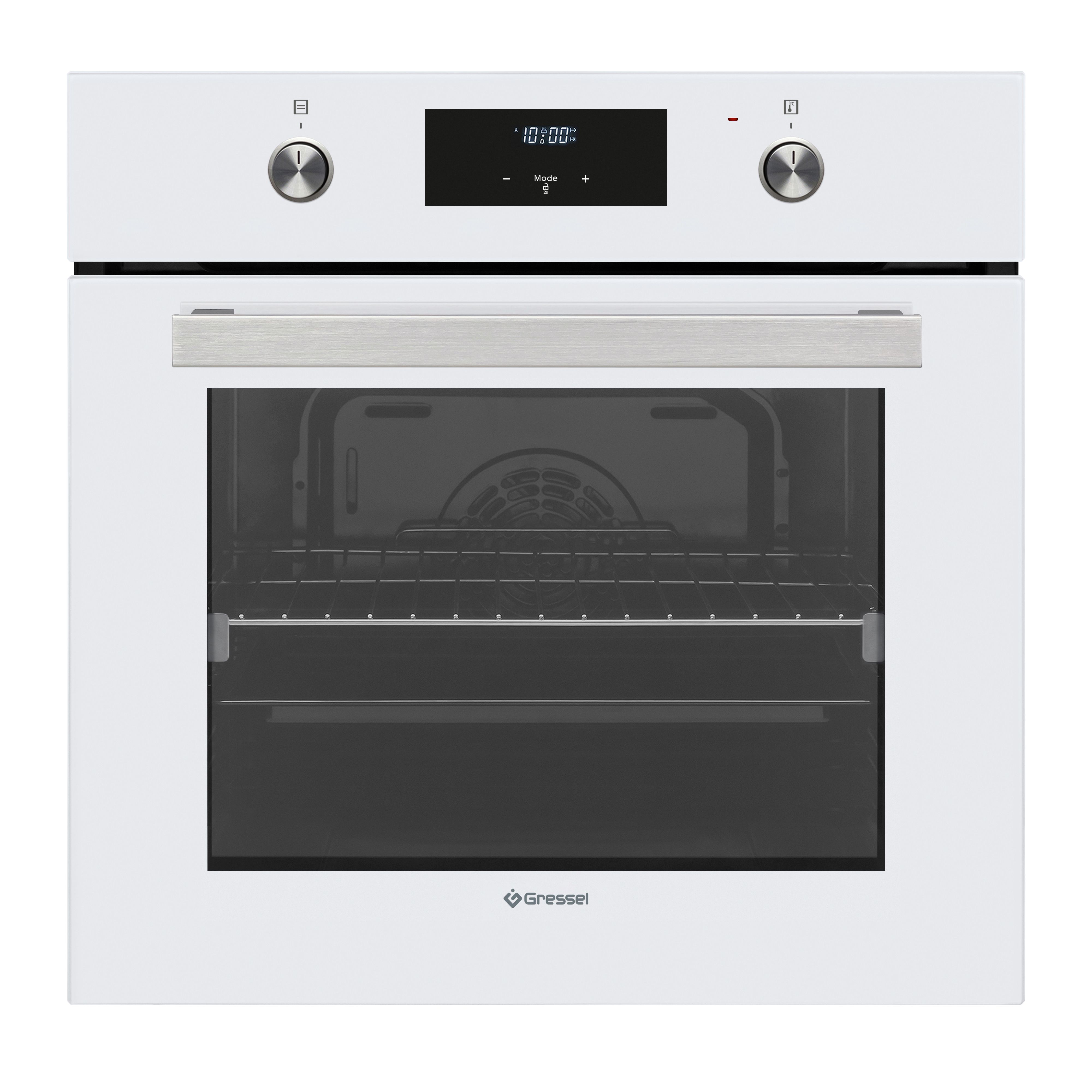 Встраиваемый духовой шкаф Gressel U6EC58110 60см, 70л, двойной гриль, режим разморозки, конвекция, двойное стекло
