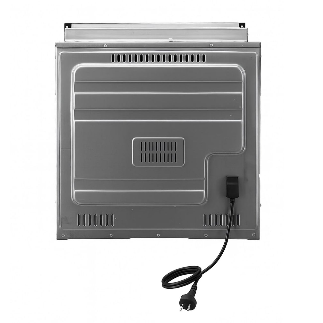 Встраиваемый электрический духовой шкаф CARINO CB6EM14011 60 см, 80л, конвекция, двойное стекло, нержавеющая сталь