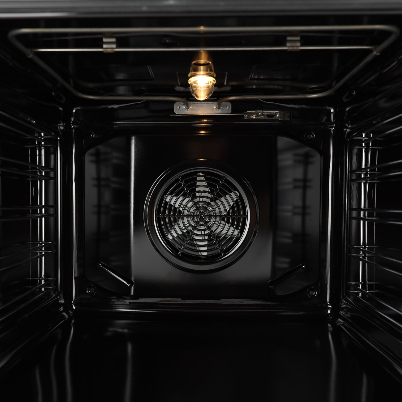 Встраиваемый электрический духовой шкаф CARINO CB6EM14011 60 см, 80л, конвекция, двойное стекло, нержавеющая сталь