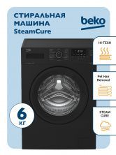 Стиральная машина BEKO WSRE6512ZAA