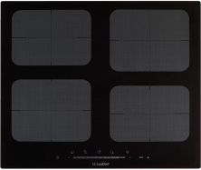 Индукционная варочная панель LuxDorf H60I19B050, материал панели Стеклокерамика, цвет черный ,материал решетки: