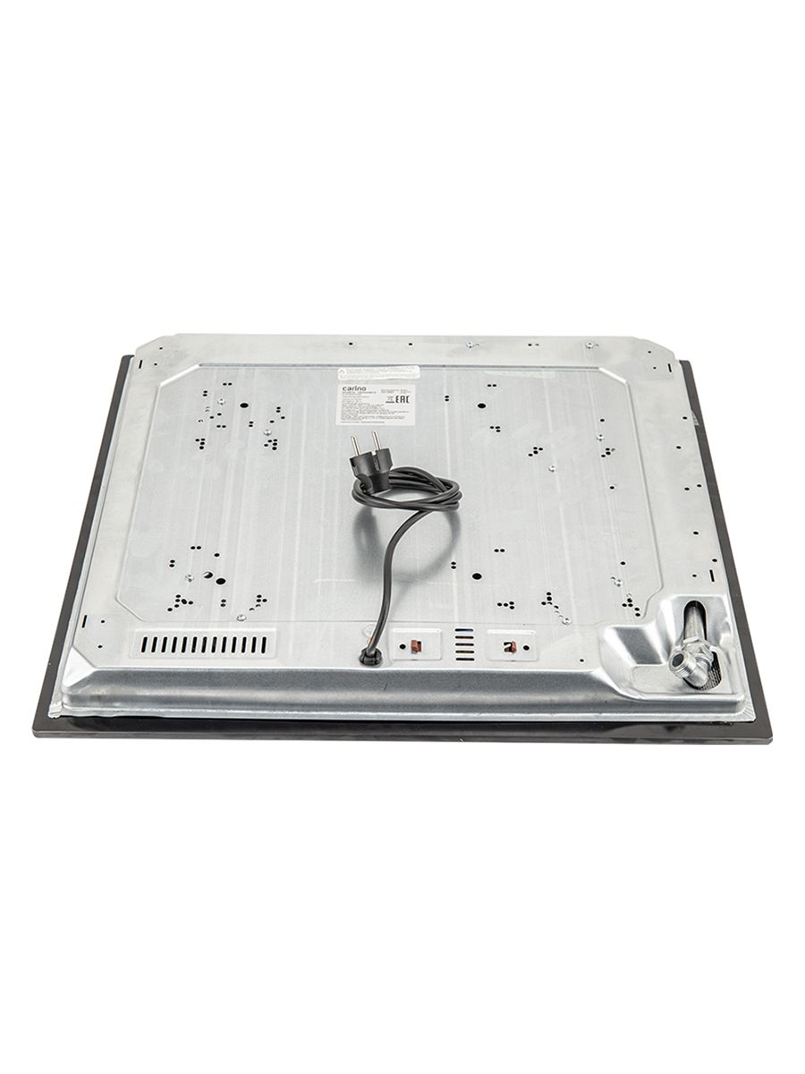 Газовая варочная панель CARINO CH60N40B570 60 см, газ-контроль, закаленное стекло, автоматический розжиг