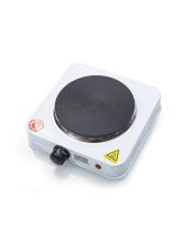 Настольная электрическая плитка GoodHelper одноконфорочная 16 см диаметр, белая