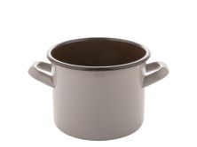 Эмалированная кастрюля EMALIA BRUNA 1,75 л, диаметр 14 см, коричневый