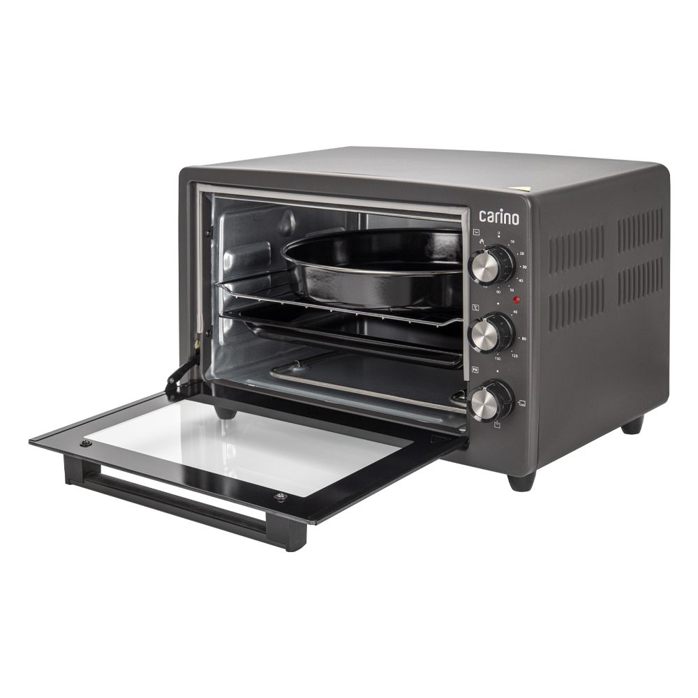 Мини-печь CARINO CM3426, 3 режима, 1300Вт, 34л, цвет антрацит