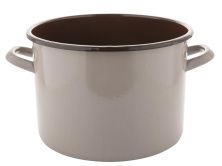 Эмалированная кастрюля EMALIA BRUNA 7,9 л, диаметр 24 см, коричневый