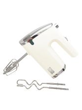 Легкий компактный миксер GOODHELPER НМ-452 , мощность 350 Вт, 5 режимов, 2 пары насадок,бежевый