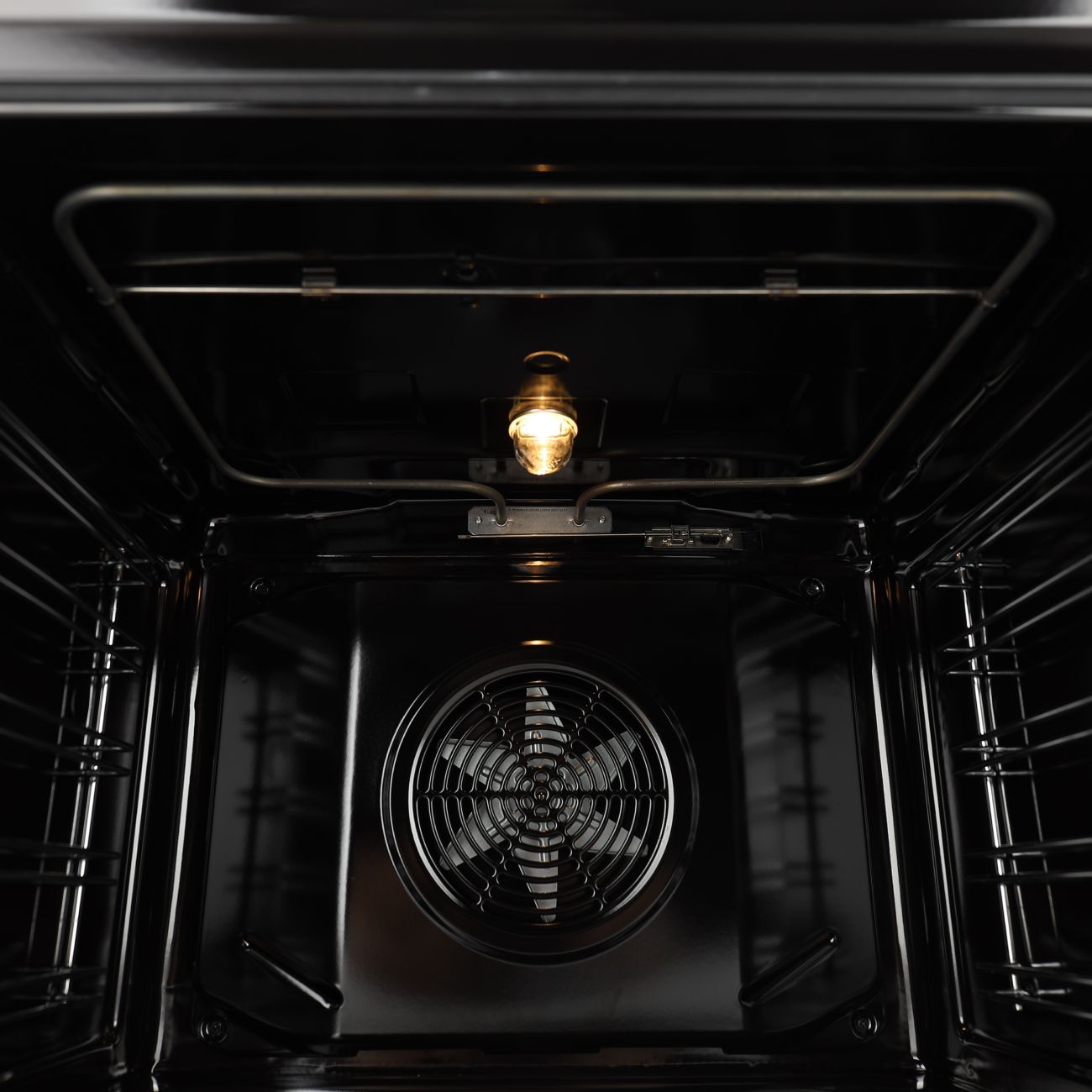 Встраиваемый электрический духовой шкаф CARINO CB6EM14011 60 см, 80л, конвекция, двойное стекло, нержавеющая сталь