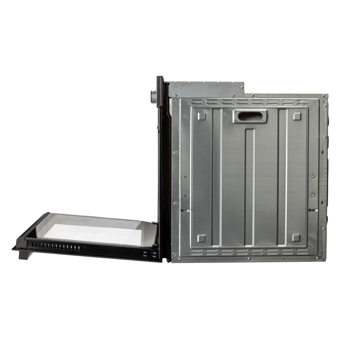 Встраиваемый электрический духовой шкаф CARINO CB6EM14011 60 см, 80л, конвекция, двойное стекло, нержавеющая сталь