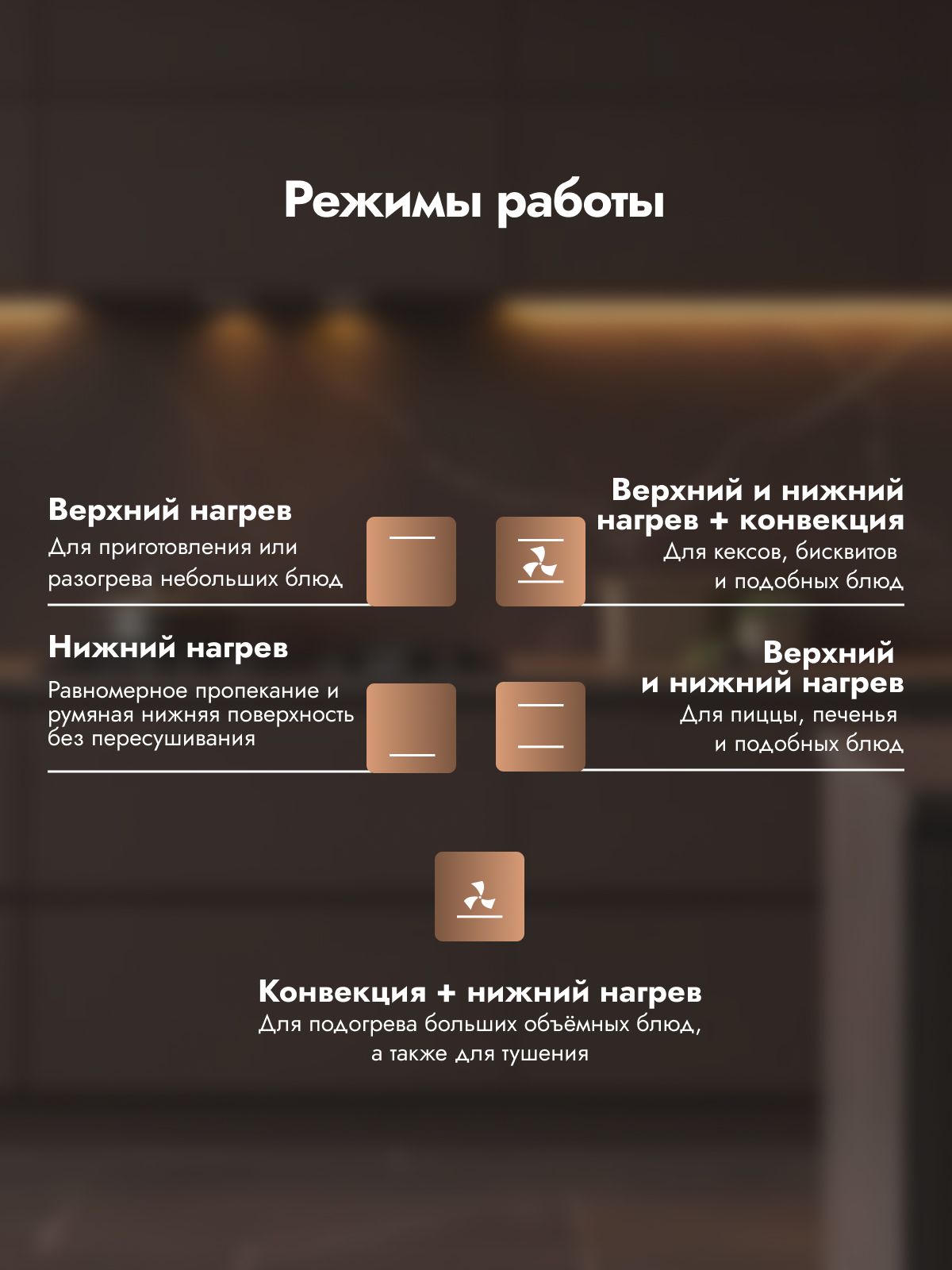 Духовой шкаф 60 см DELVENTO V6EB55000, 65 л, 5 функций, Конвекция, Таймер 24 ч + часы, Двойное стекло, черный