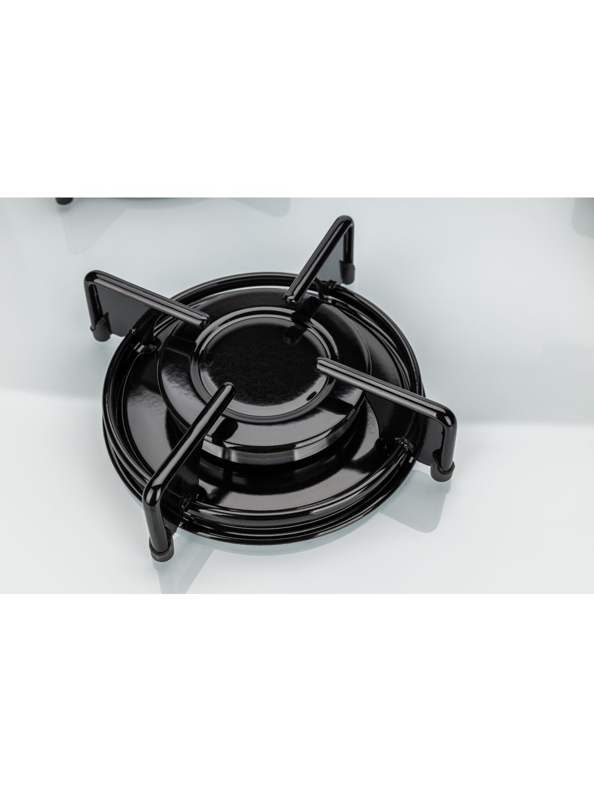 Газовая варочная панель CARINO CH60N40W570 60 см, газ-контроль, закаленное стекло, автоматический розжиг