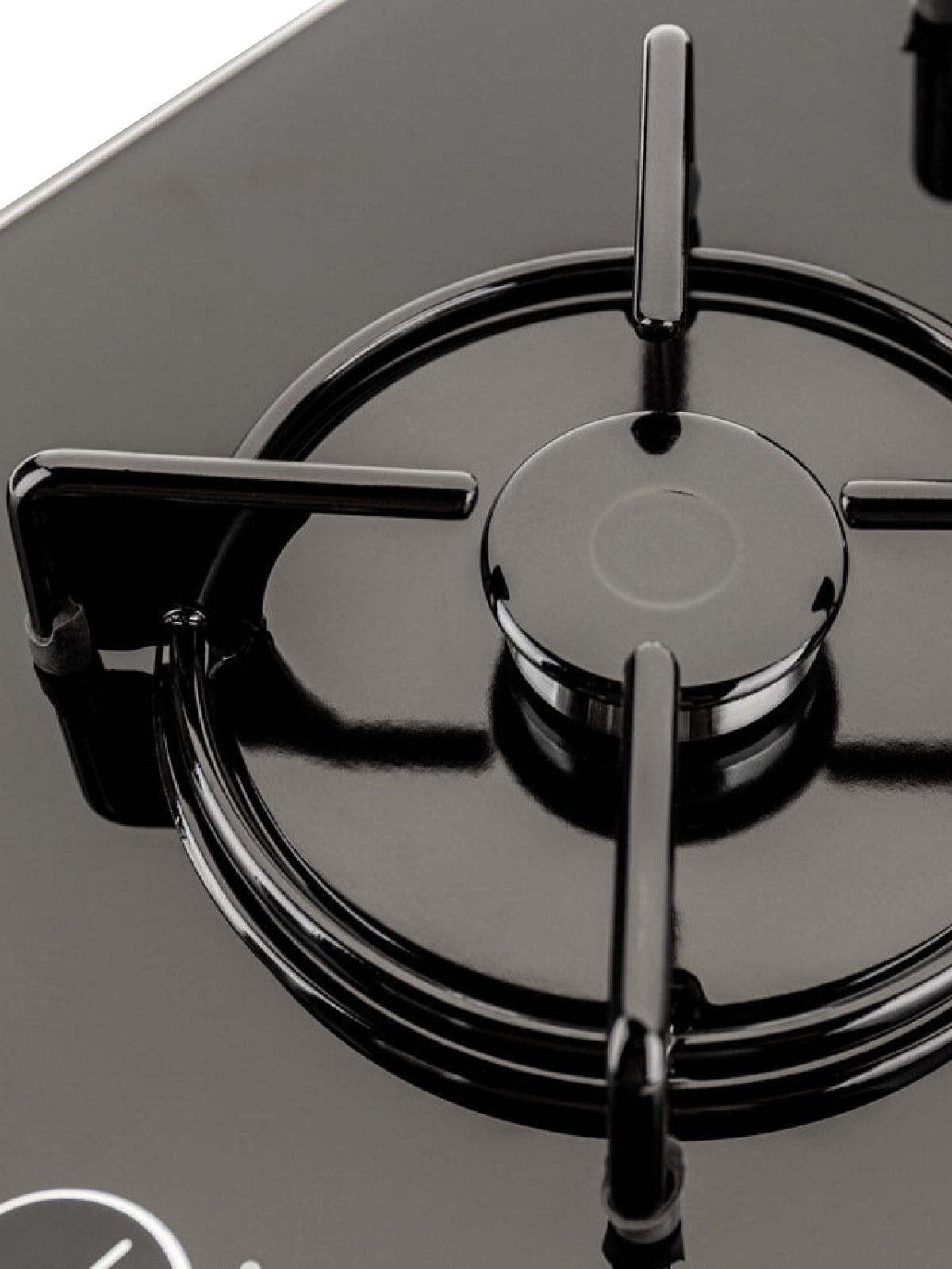 Газовая варочная панель CARINO CH30N20B416 30 см, газ-контроль, закаленное стекло, автоматический розжиг