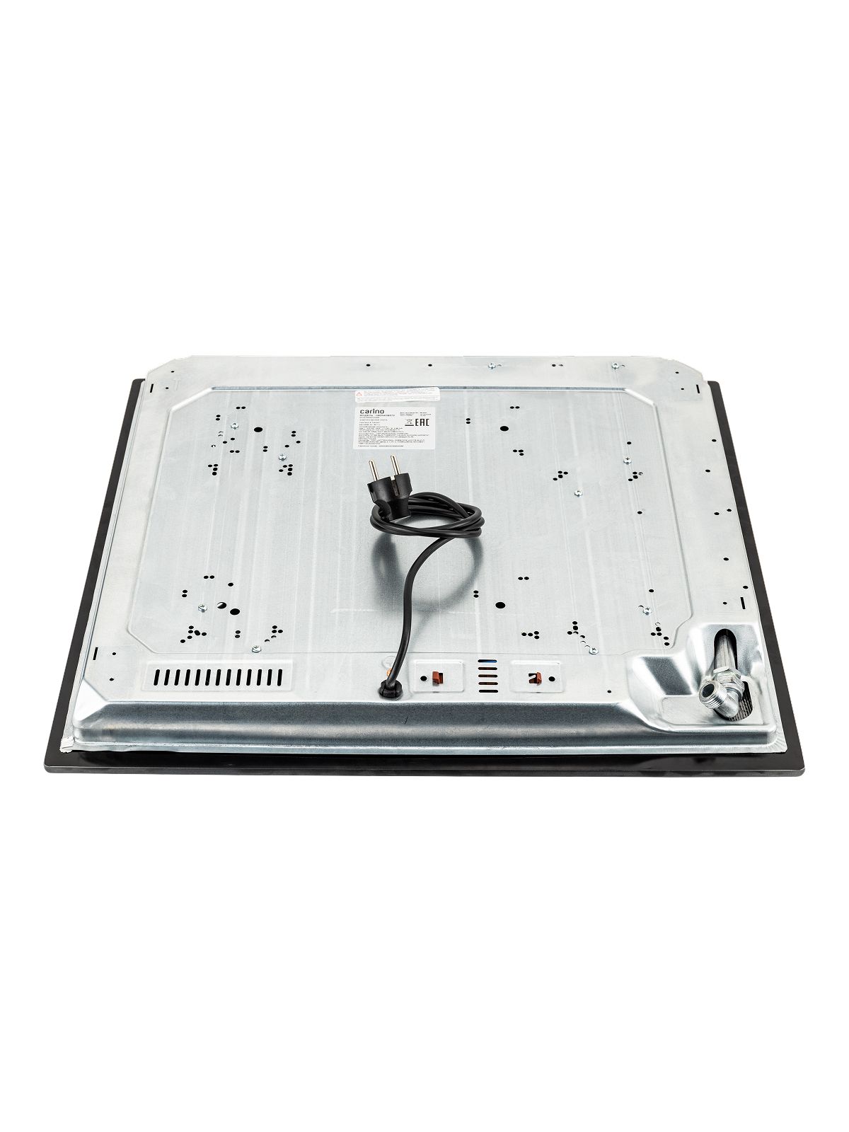 Газовая варочная панель CARINO CH60N40B570 60 см, газ-контроль, закаленное стекло, автоматический розжиг