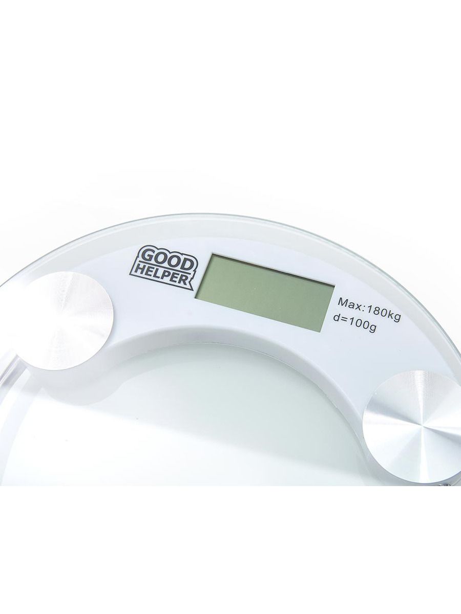 Весы напольные электронные GOODHELPER BS-S50 до 180 кг, стеклянные