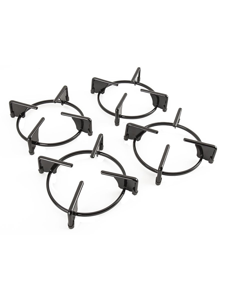 Газовая варочная панель CARINO CH60N40B570 60 см, газ-контроль, закаленное стекло, автоматический розжиг