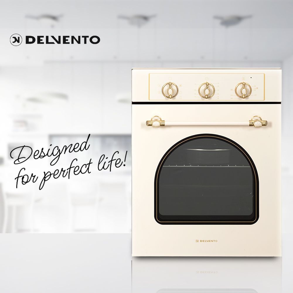 Встраиваемый духовой шкаф 45 см DELVENTO V4EO16001