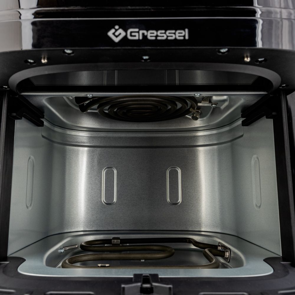 Аэрогриль Gressel GAF-1823, 8 программ, 1800Вт, сенсорный дисплей, подсветка