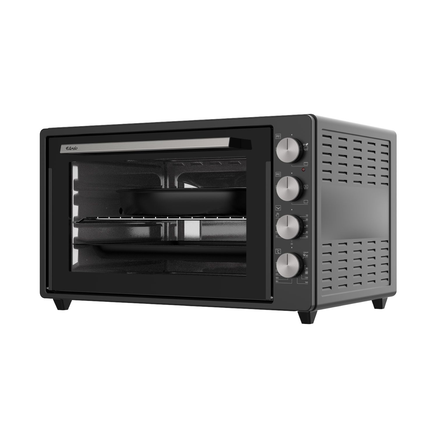 Мини-печь Ardo MO7052A2 5 режимов, конвекция, 70 л, 2 противня, хромированная решетка, таймер