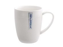 Кружка Florina CORTINA 320 мл, фарфор, белый