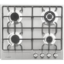 Газовая варочная панель LuxDorf H60V41M551, материал панели Нержавеющая сталь, цвет серый метталик ,материал решетки: Эмалированная сталь