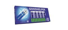 Батарейки алкалиновые Goodhelper LR 06 (АА) 10 шт.