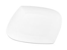 Плоская тарелка Florina MOSS 26 см, фарфор, белый