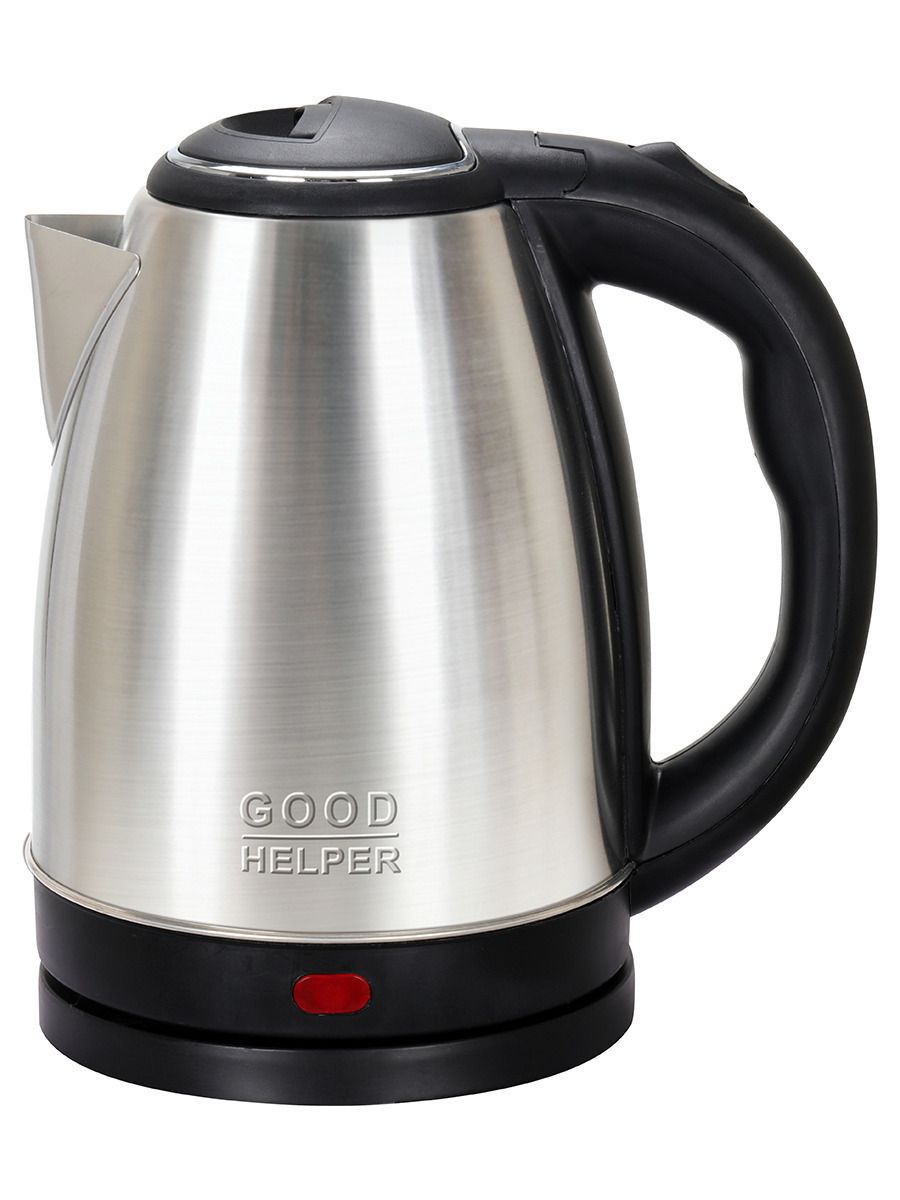 Чайник электрический GOODHELPER KS-18B02, серый металлик