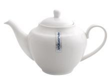 Заварочный чайник Florina CORTINA 950 мл, фарфор, белый