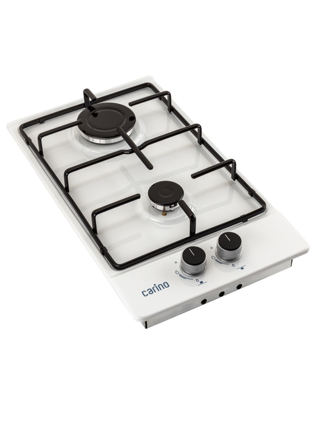 Газовая варочная панель CARINO CH30V20W420 30 см, газ-контроль, нержавеющая сталь, автоматический розжиг