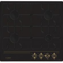 Газовая варочная панель LuxDorf H60V40L451, материал панели Эмалированая сталь, цвет ретро антрацит ,материал решетки: Эмалированная сталь