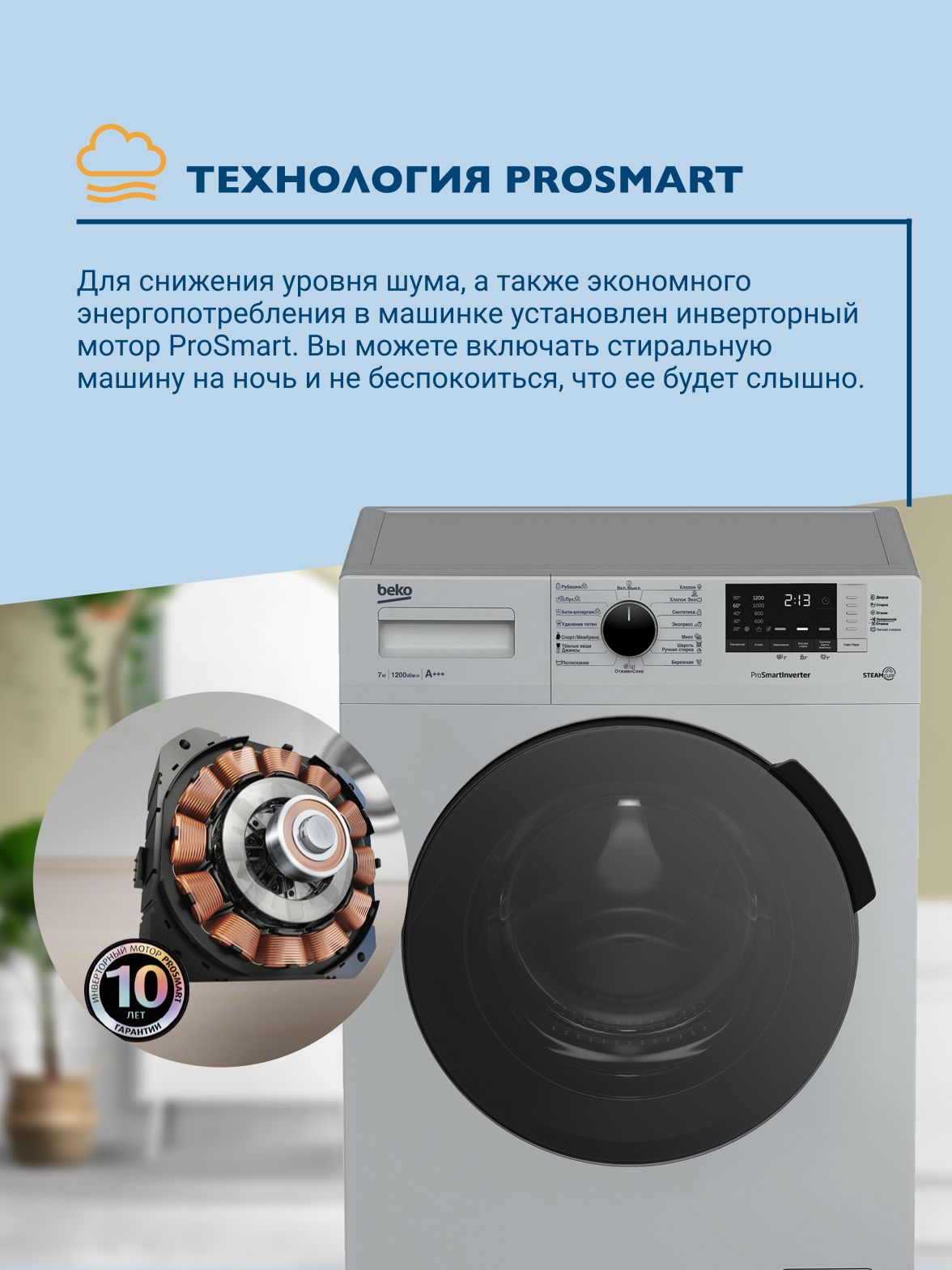 Стиральная машина BEKO RSPE78612S
