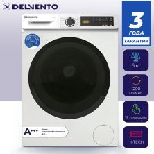 Стиральная машина 6 кг DELVENTO VW42622