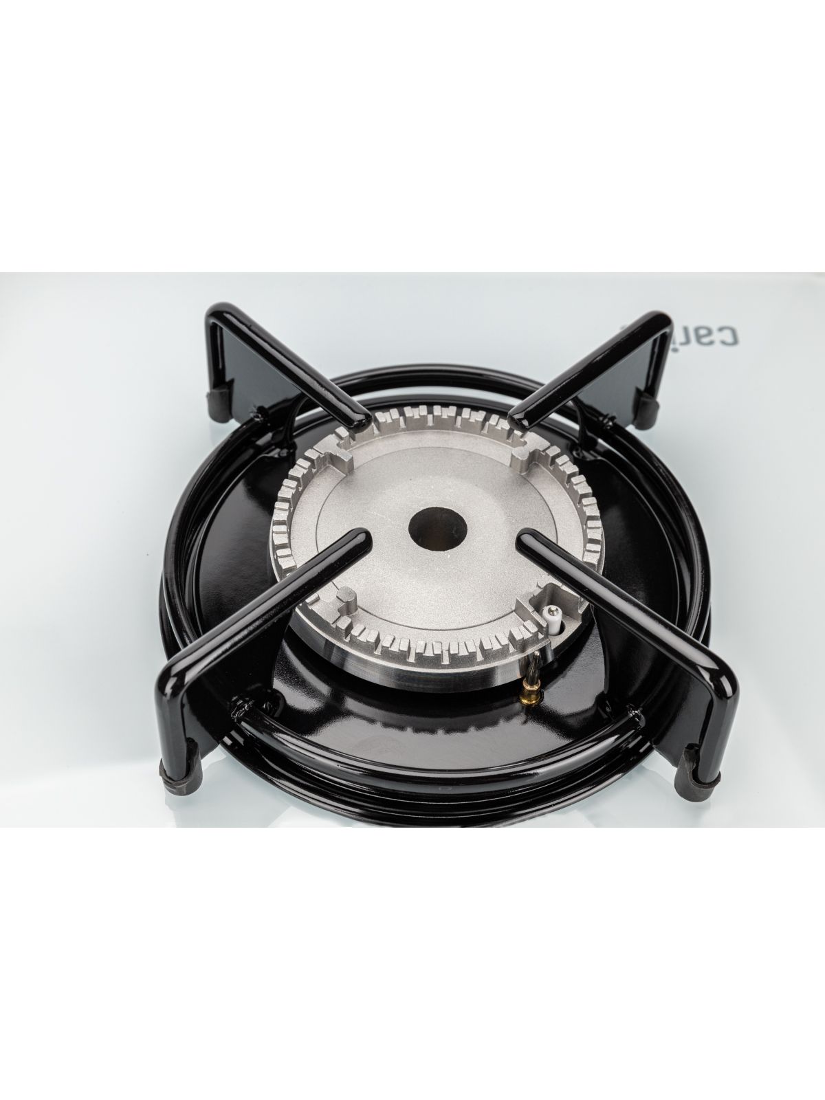 Газовая варочная панель CARINO CH60N40W570 60 см, газ-контроль, закаленное стекло, автоматический розжиг