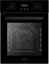 Встраиваемый духовой шкаф 45 см Delvento V4ES54000 черный