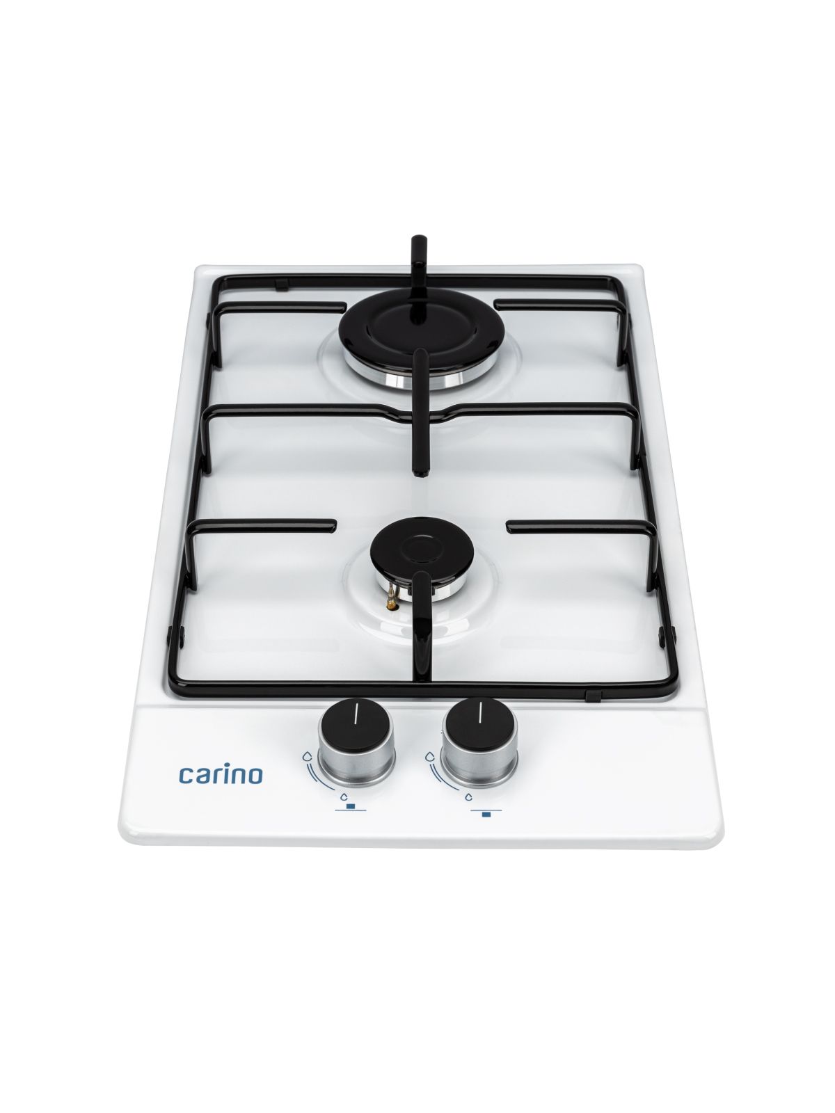 Газовая варочная панель CARINO CH30V20W420 30 см, газ-контроль, нержавеющая сталь, автоматический розжиг