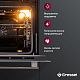 Встраиваемый духовой шкаф Gressel U6EC58110 60см, 70л, двойной гриль, режим разморозки, конвекция, двойное стекло