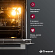 Встраиваемый духовой шкаф Gressel U6ES69000 60 см, 70 л, 10 режимов, двойной ГРИЛЬ, разморозка, конвекция, утапливаемые ручки, таймер + противень WELLFRY