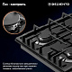 Комплект бытовой техники Delvento V64H35BS01 (духовой шкаф V6EB58001 и варочная панель V45H35S100)