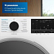 Стирально-сушильная машина Beko B3DFR57H23W, белый, черный