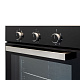 Встраиваемый электрический духовой шкаф CARINO CB6EB16011 60 см, 7 режимов, 80л, конвекция, хром направляющие