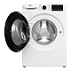Стирально-сушильная машина Beko B3DFR57H23W, белый, черный